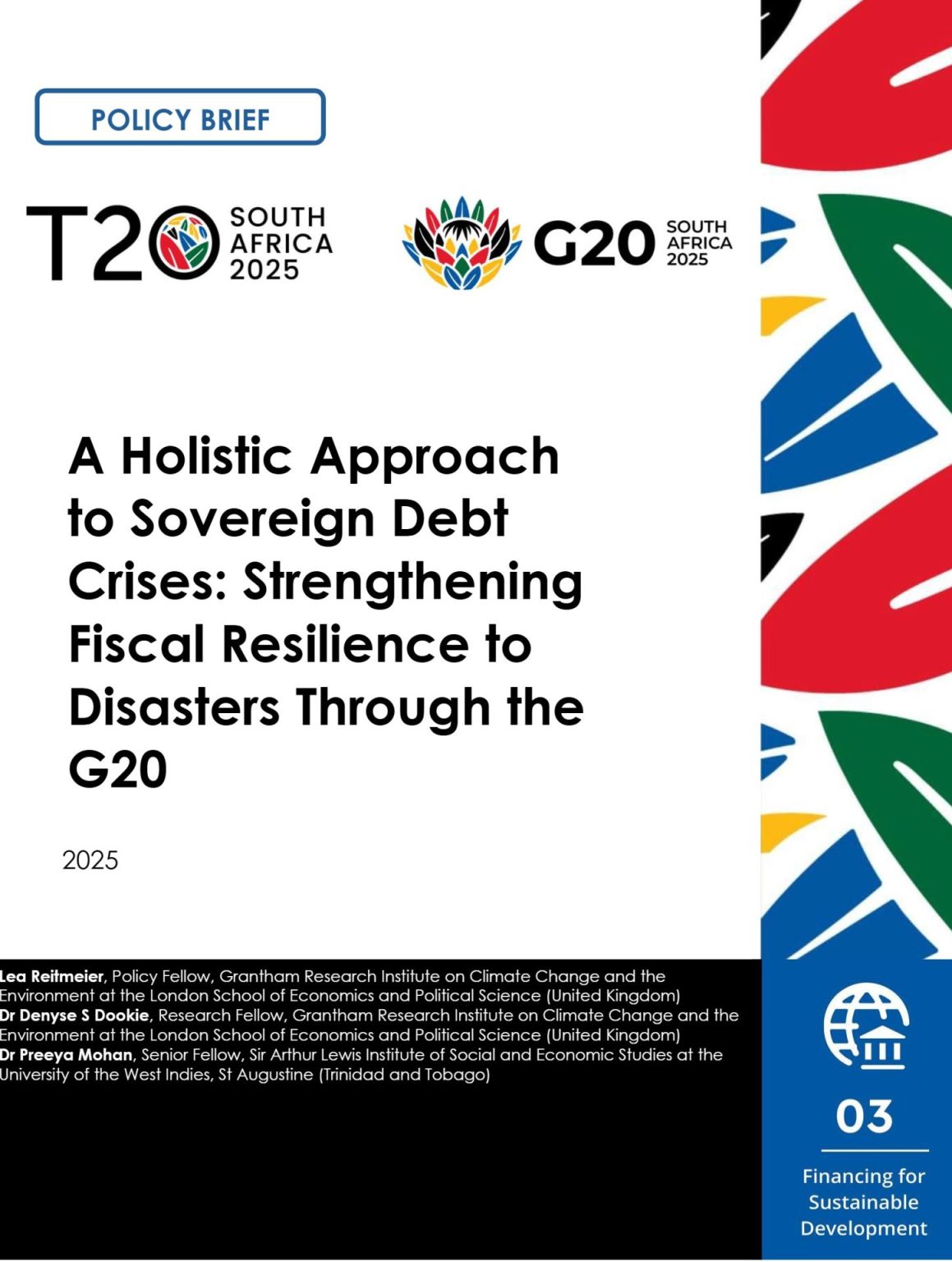 A Holistic Approach to Sovereign Debt Crises: Strengthening Fiscal ...